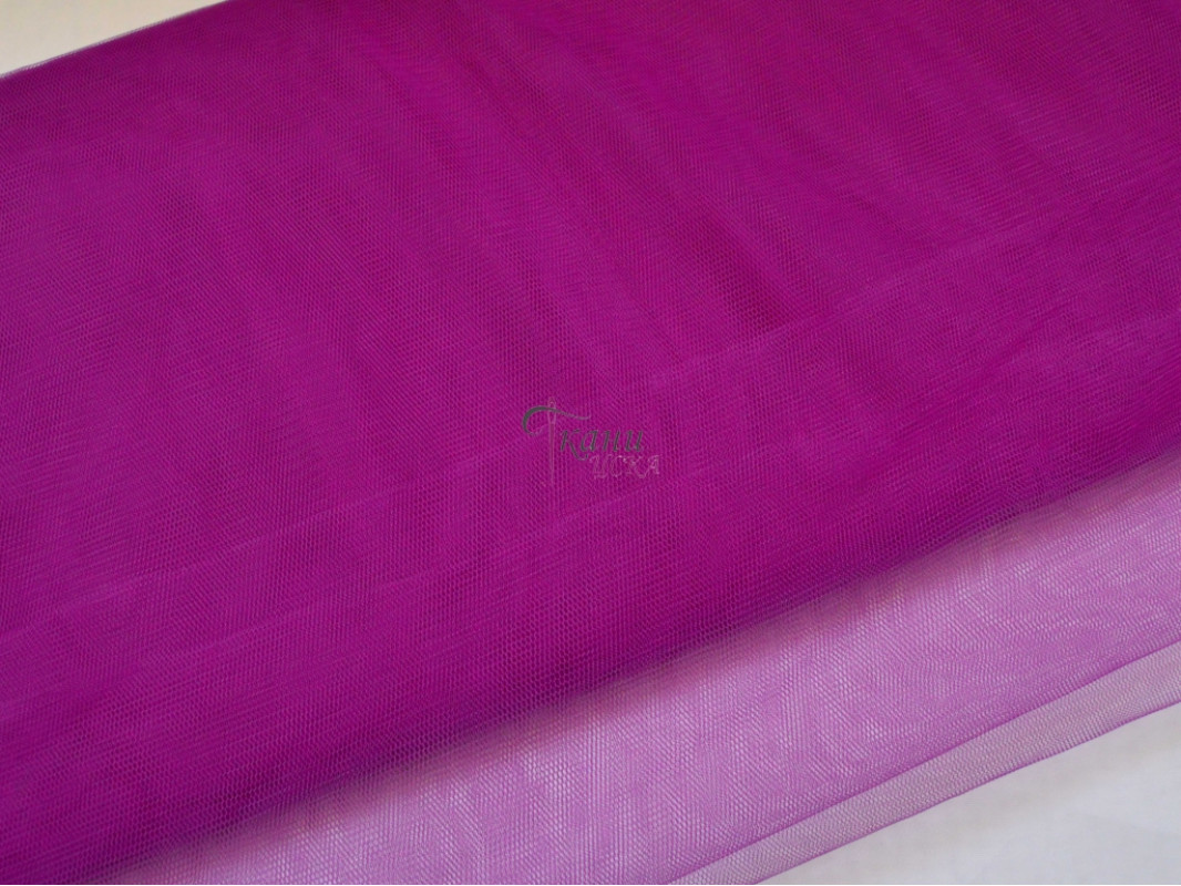 Сетка мягкая пурпурно-фиолетовая - фото 2