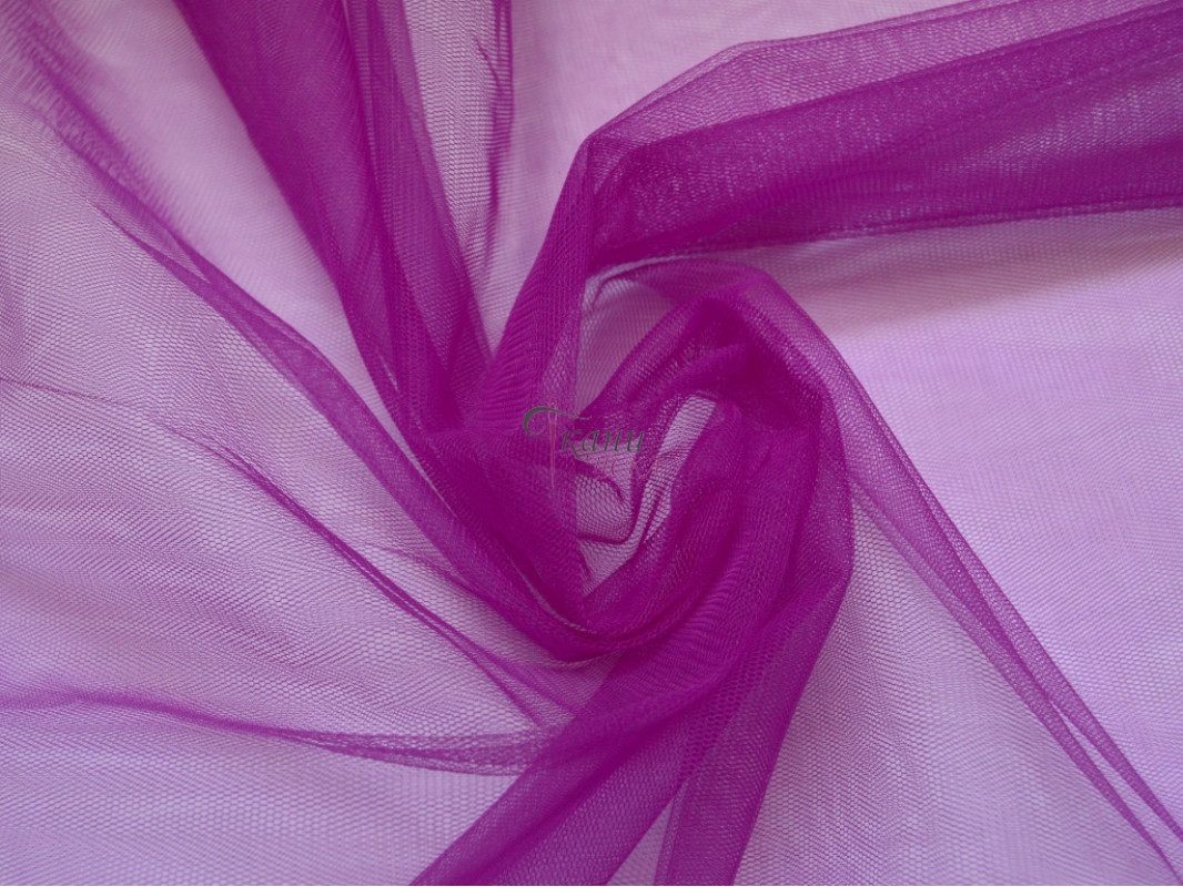 Сетка мягкая пурпурно-фиолетовая - фото 1