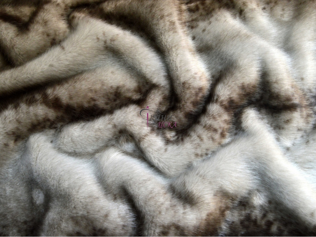 Мех искуственный под норку короткий ворс - фото 3