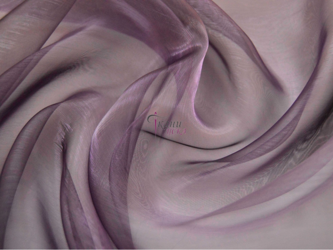 Органза фиолетовая 0004 - фото 3