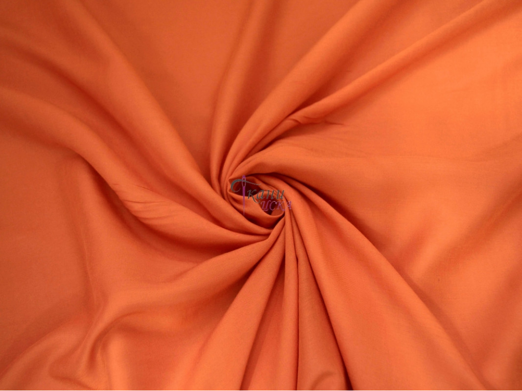 Штапель оранжевый 0035 - фото 2