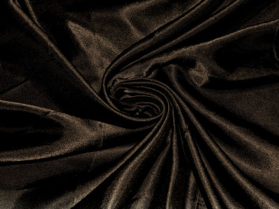 Атлас однотонный "Тёмный шоколад" 0045 - фото