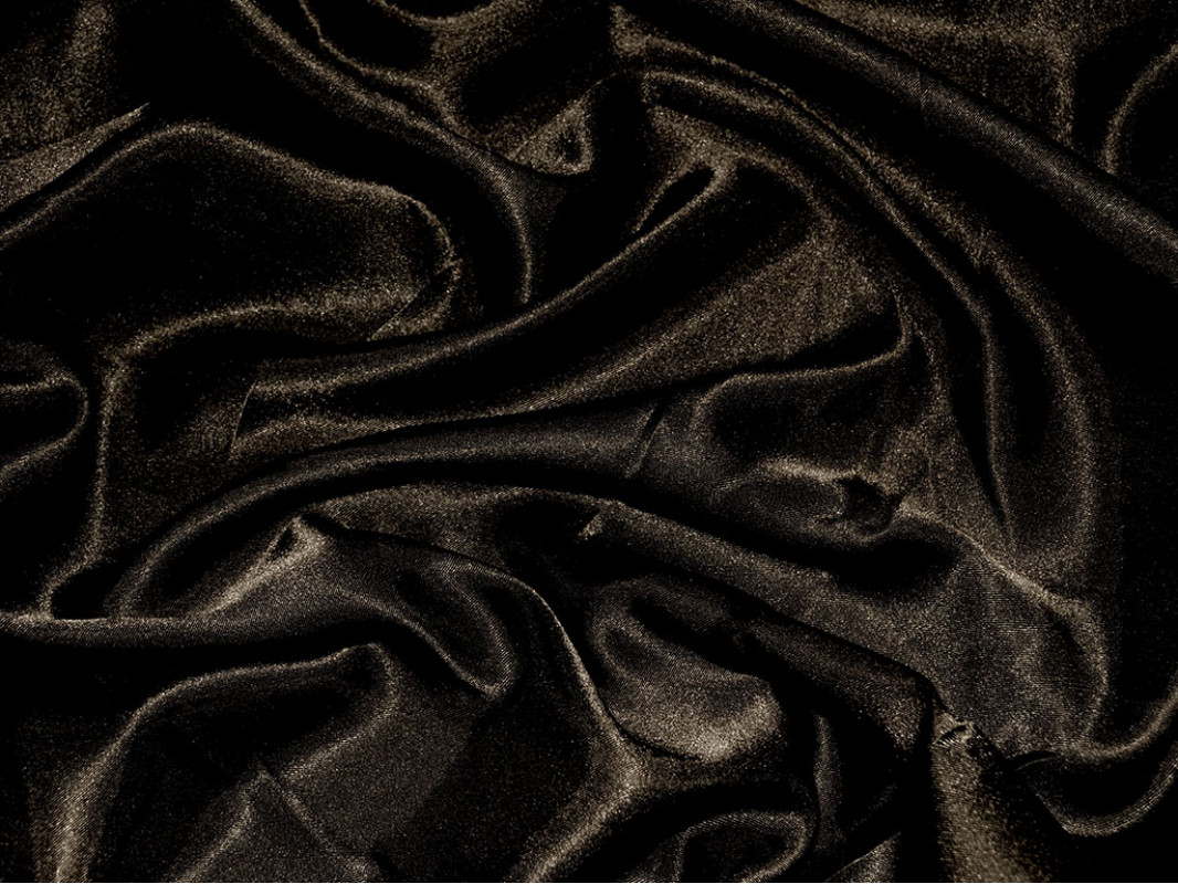 Атлас однотонный "Тёмный шоколад" 0045 - фото 4