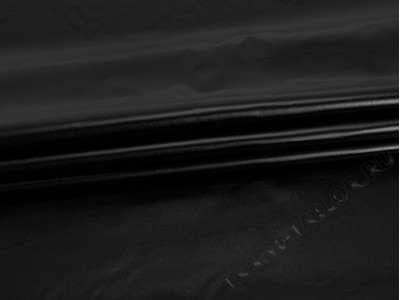 Курточная ткань черного цвета - фото