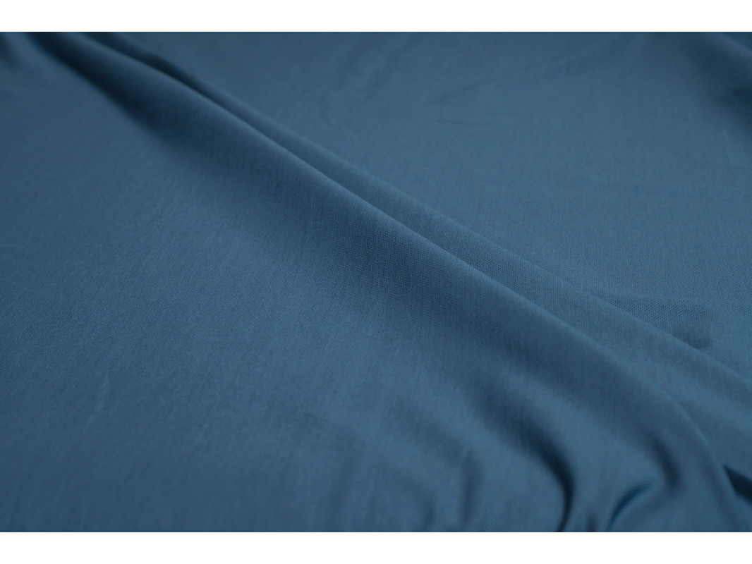 Трикотаж однотонный " Голубо-синий" Г5в-00012 - фото 6