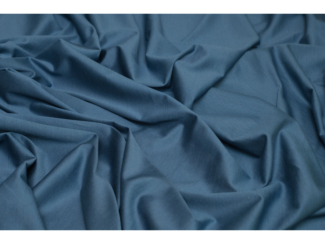 Трикотаж однотонный " Голубо-синий" Г5в-00012 - фото 7