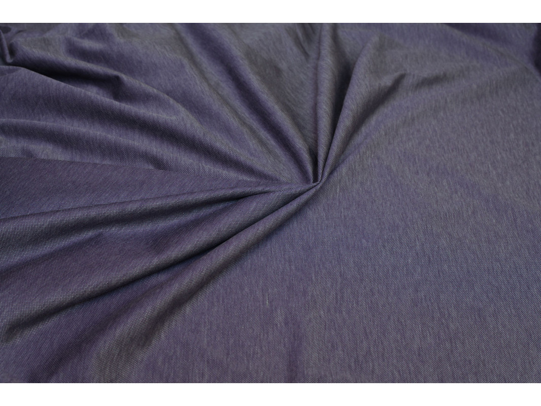 Трикотаж однотонный "Грязно-фиолетовый" Г5в-00007 - фото 2