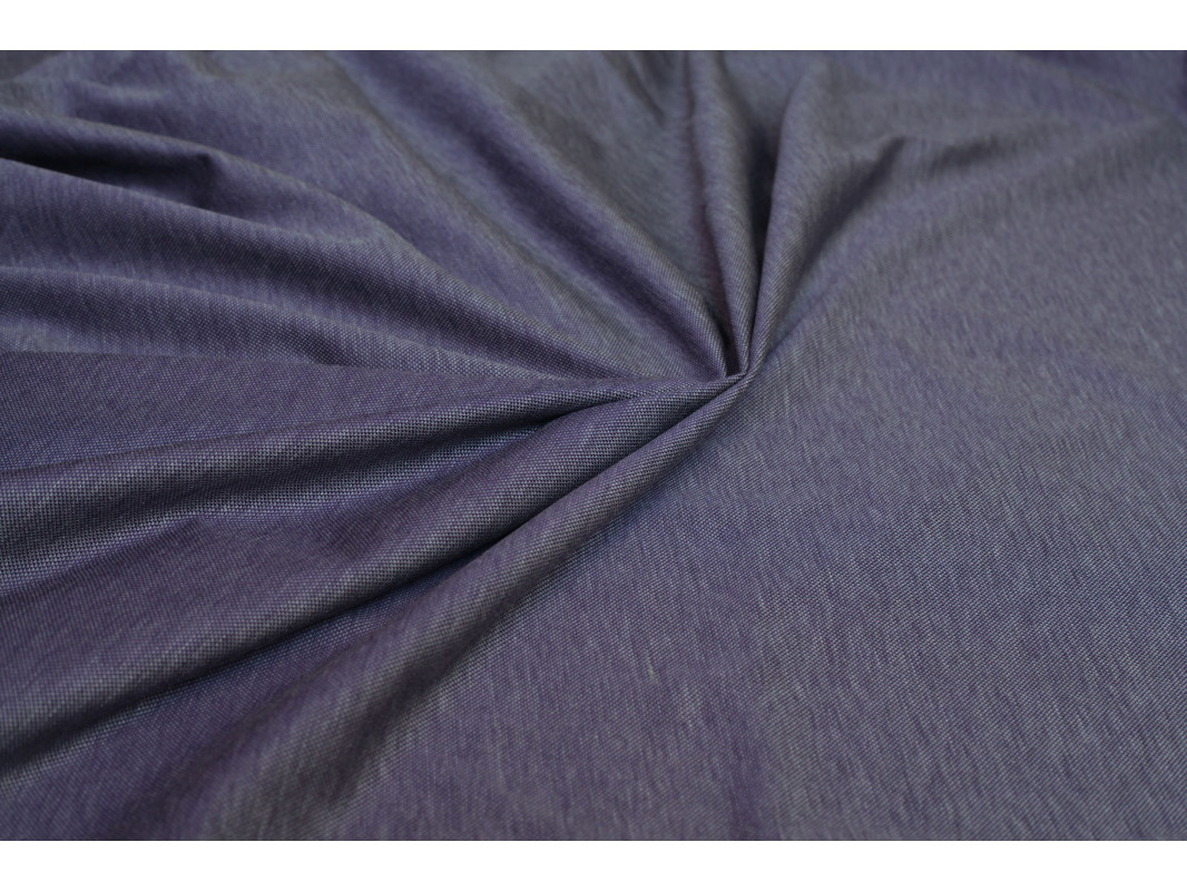 Трикотаж однотонный "Грязно-фиолетовый" Г5в-00007 - фото 1