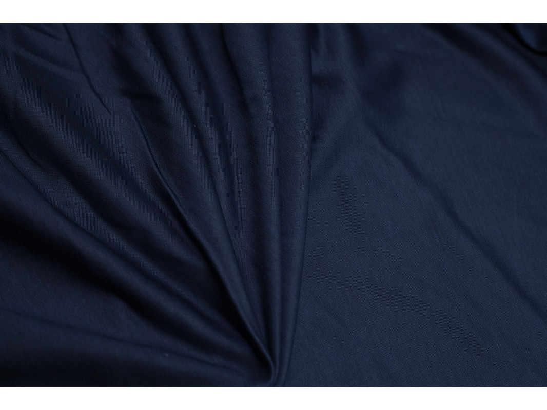 Трикотаж однотонный "Тёмно-синий" Д5а-00030 - фото 3