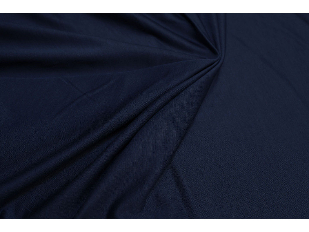 Трикотаж однотонный "Тёмно-синий" Д5а-00030 - фото 4