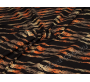 Рубашечная ткань черная оранжевая полоска