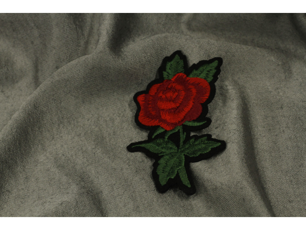 Нашивка Красная роза - фото 3