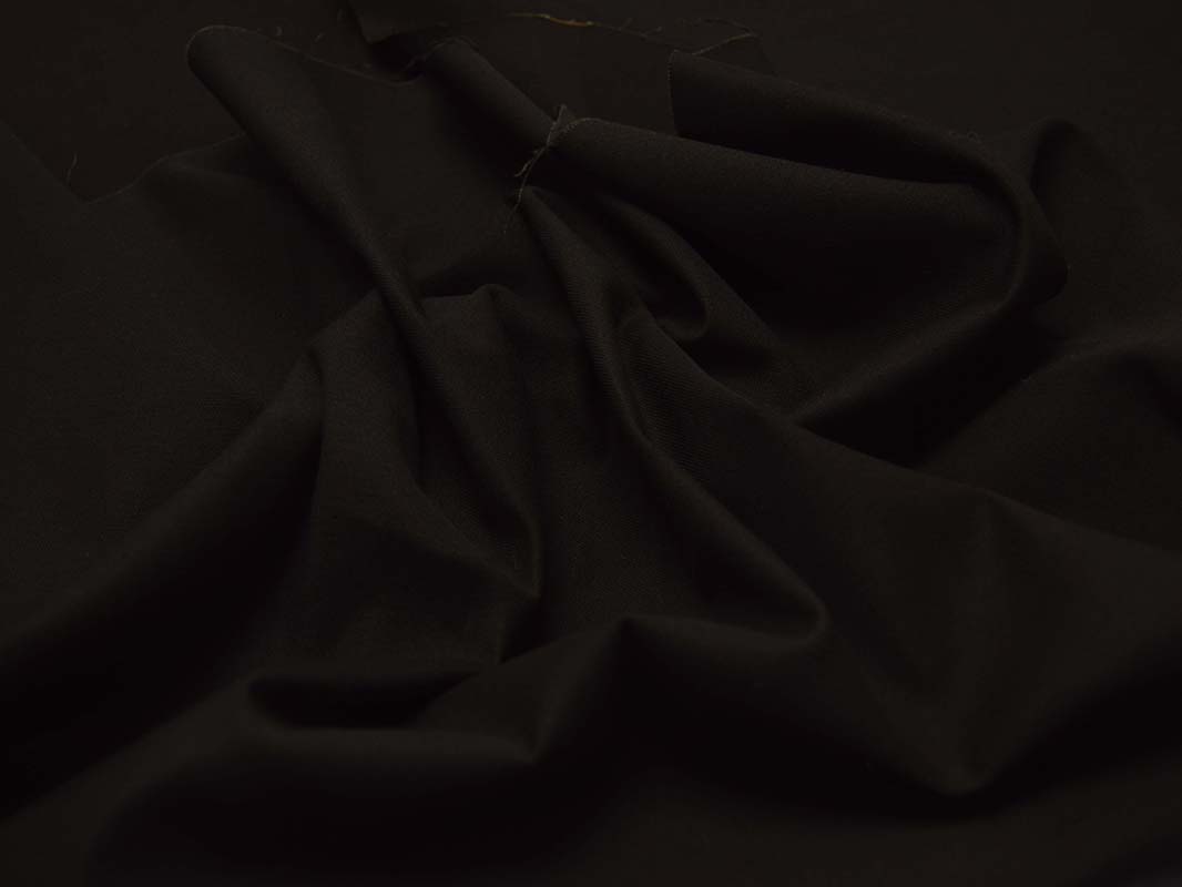 Костюмная ткань Темно-коричневая 00043 - фото 5