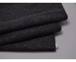 Пальтовая ткань черная с серым ворсом