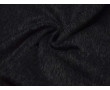 Пальтовая ткань черная с серым ворсом