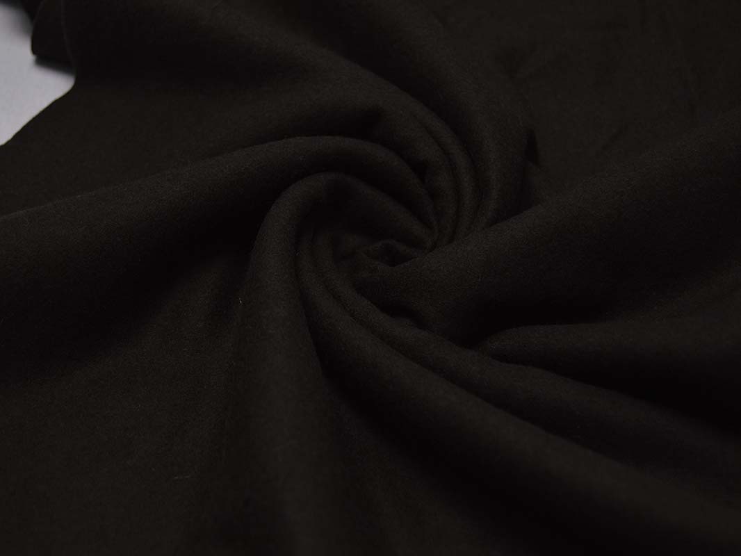 Костюмная Темно-коричневая Шерсть С Полиэстром 00032 - фото 1