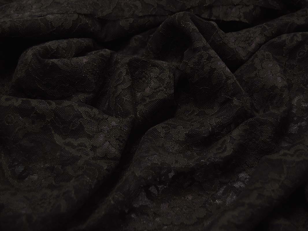 Гипюр Темно-коричневые Цветы 00043 - фото 5