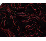 Трикотаж  Черный с красным напылением 00132