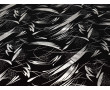 Трикотаж черный с серебристым рисунком 00036