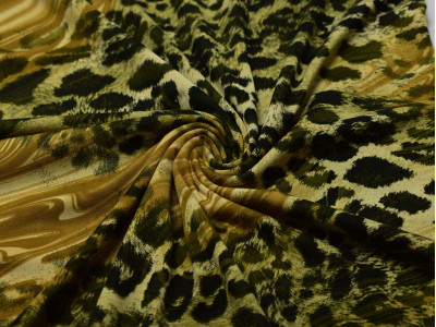 Трикотаж леопард 00142 - фото