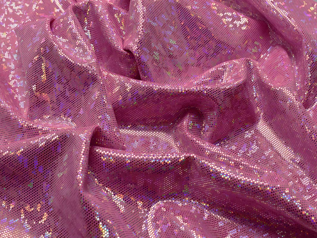 Трикотаж диско розовый 0055 - фото 5