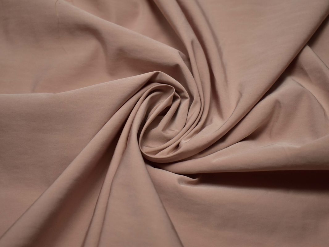 Курточная розово-коричневая ткань - фото 2
