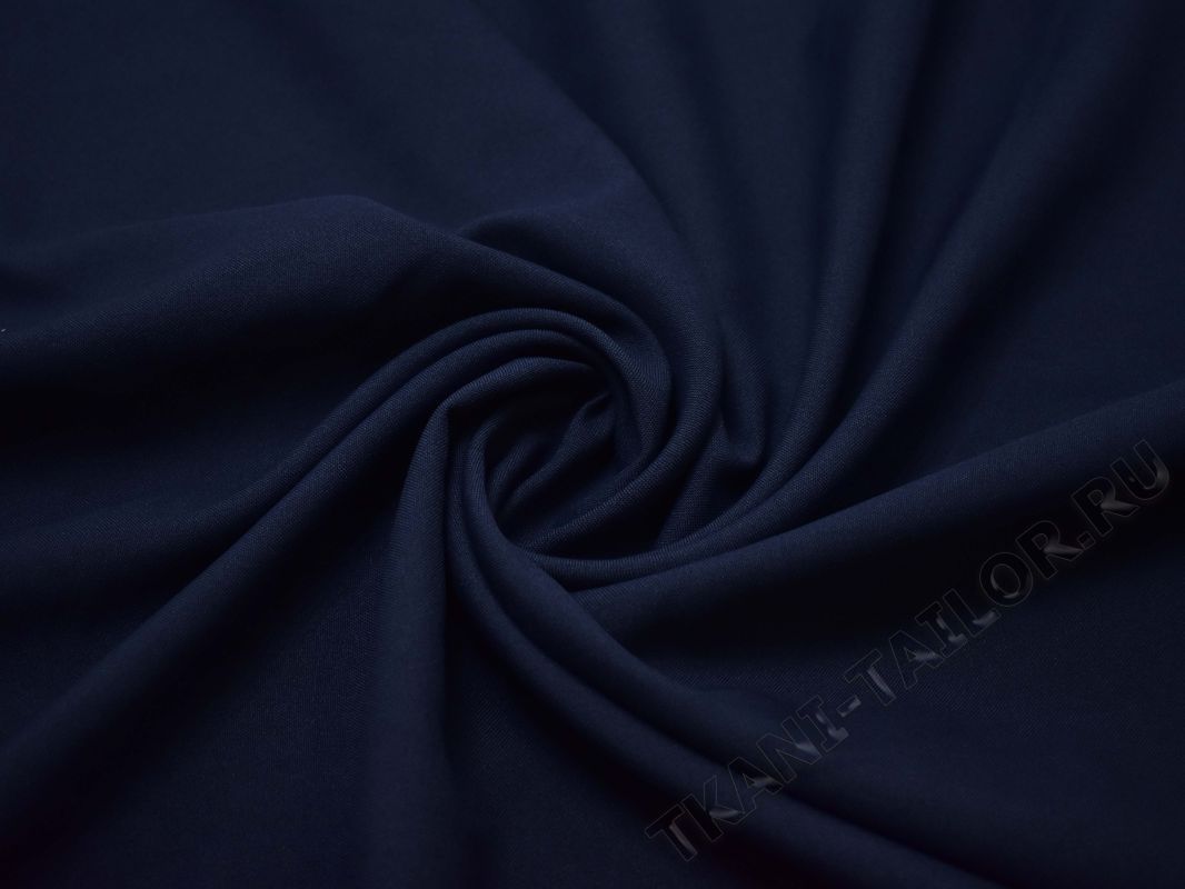 Габардин темно-синий - фото 4