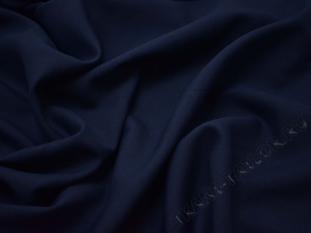 Габардин темно-синий - фото 5