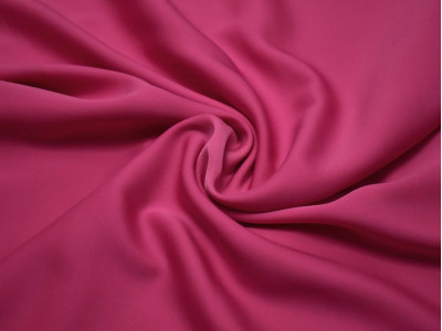 Шелк атлас малиново-розовый - фото