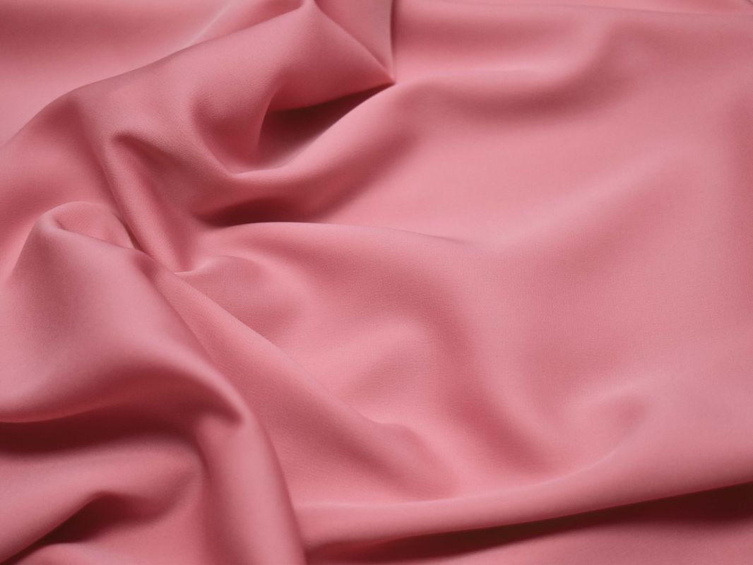 Шелк атлас розовый - фото 1