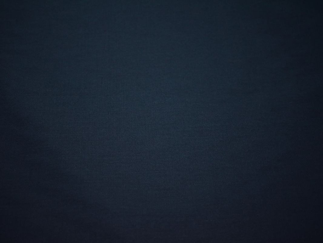 Костюмная шерсть темно-синего цвета - фото 2