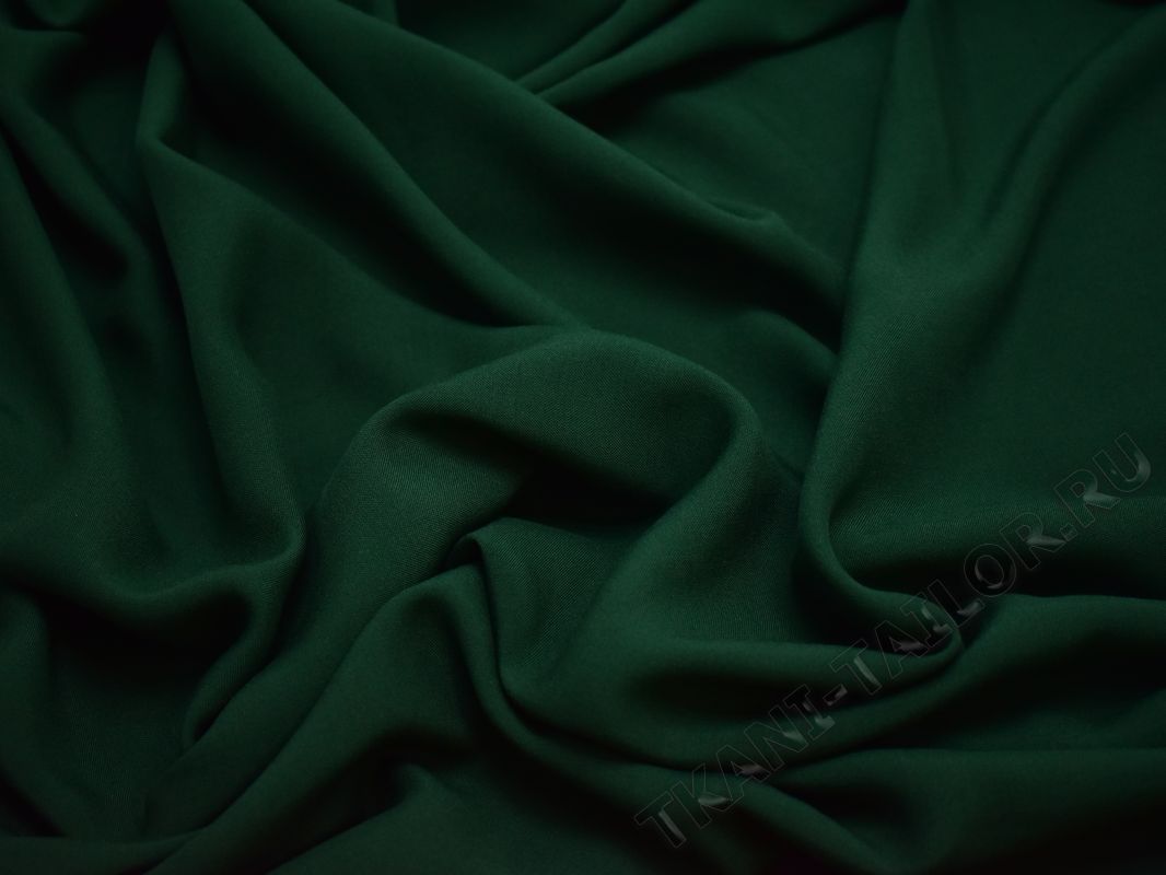 Штапель темно-зеленый - фото 5