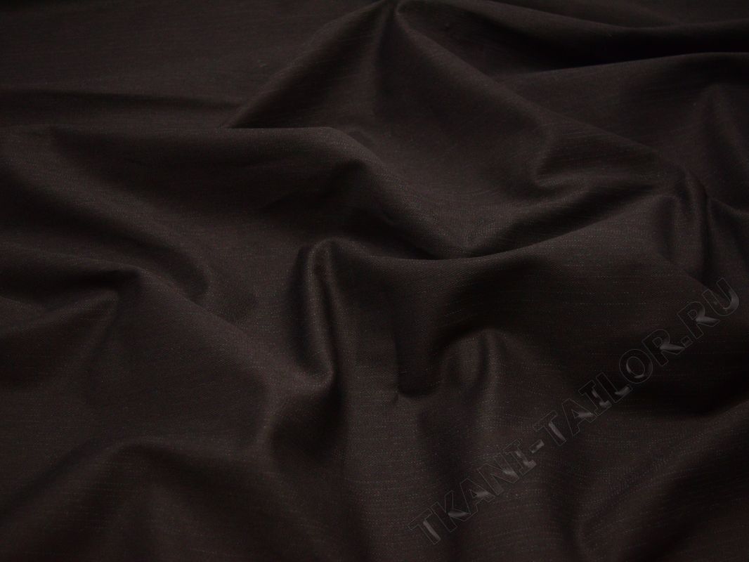 Джинсовая темно-коричневая ткань - фото 5