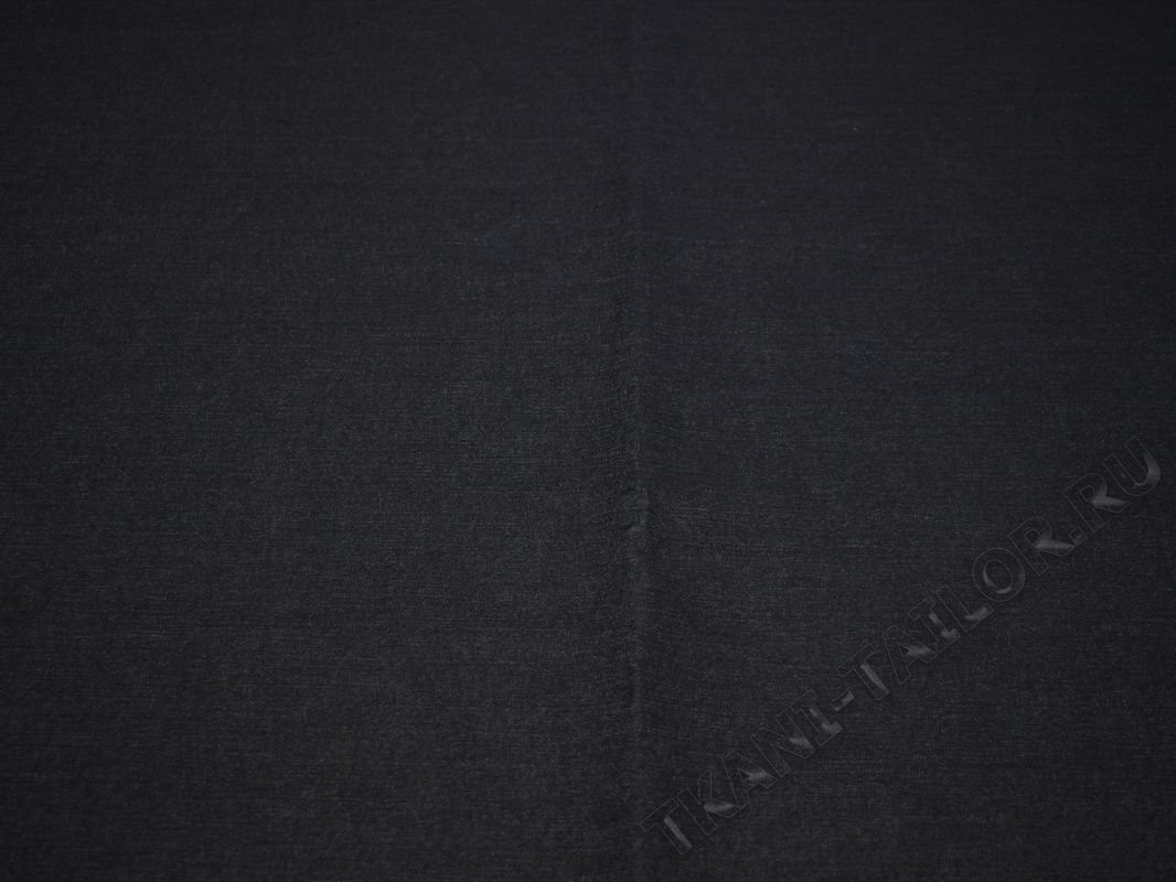 Джинсовая ткань черновато-синяя - фото 2
