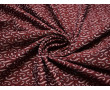 Жаккард бордовый с абстрактным рисунком