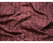Жаккард бордовый с абстрактным рисунком