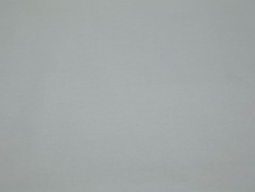 Трикотаж Футер белого цвета - фото 2