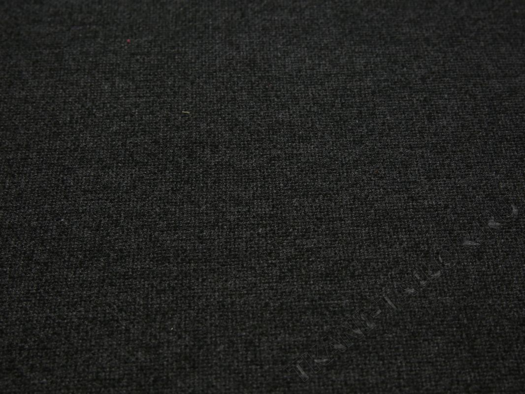 Костюмная ткань темно-серого цвета - фото 2