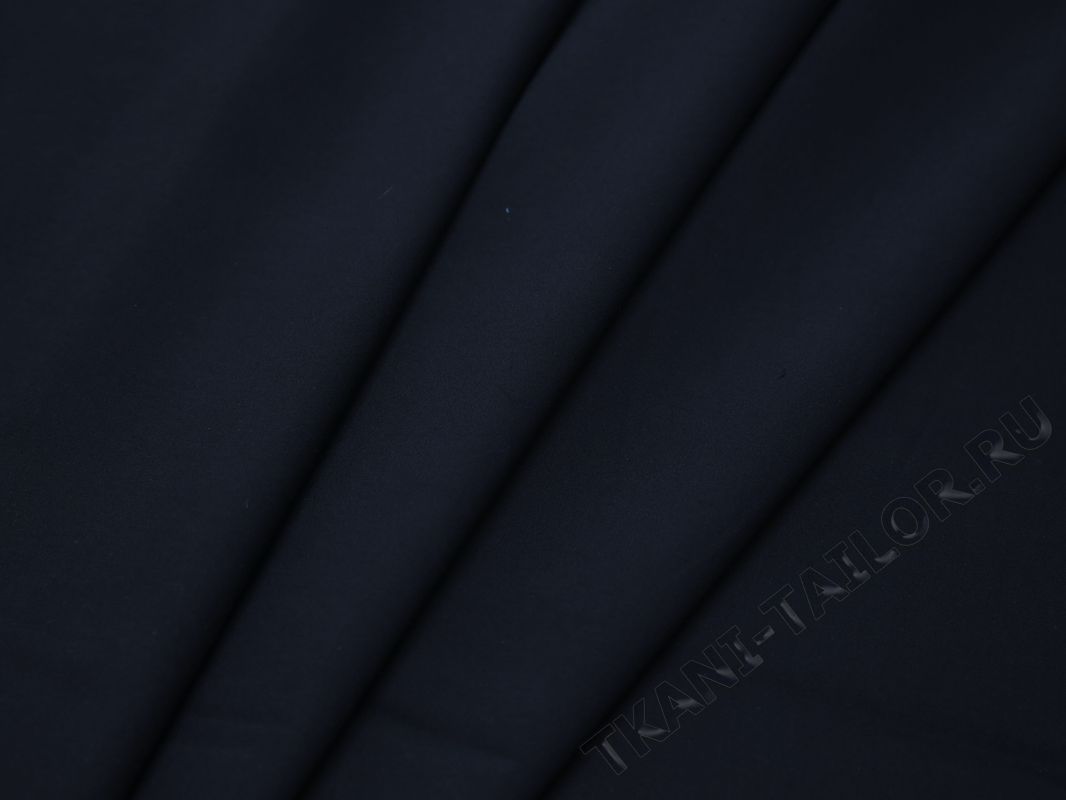 Костюмная ткань черновато-синяя - фото 3