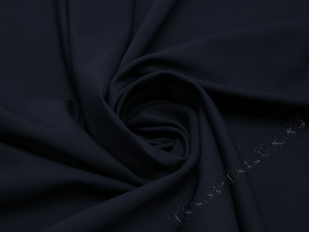 Костюмная ткань черновато-синяя - фото 4