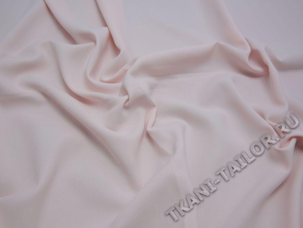 Костюмная ткань светло-розовая тонкая - фото 5