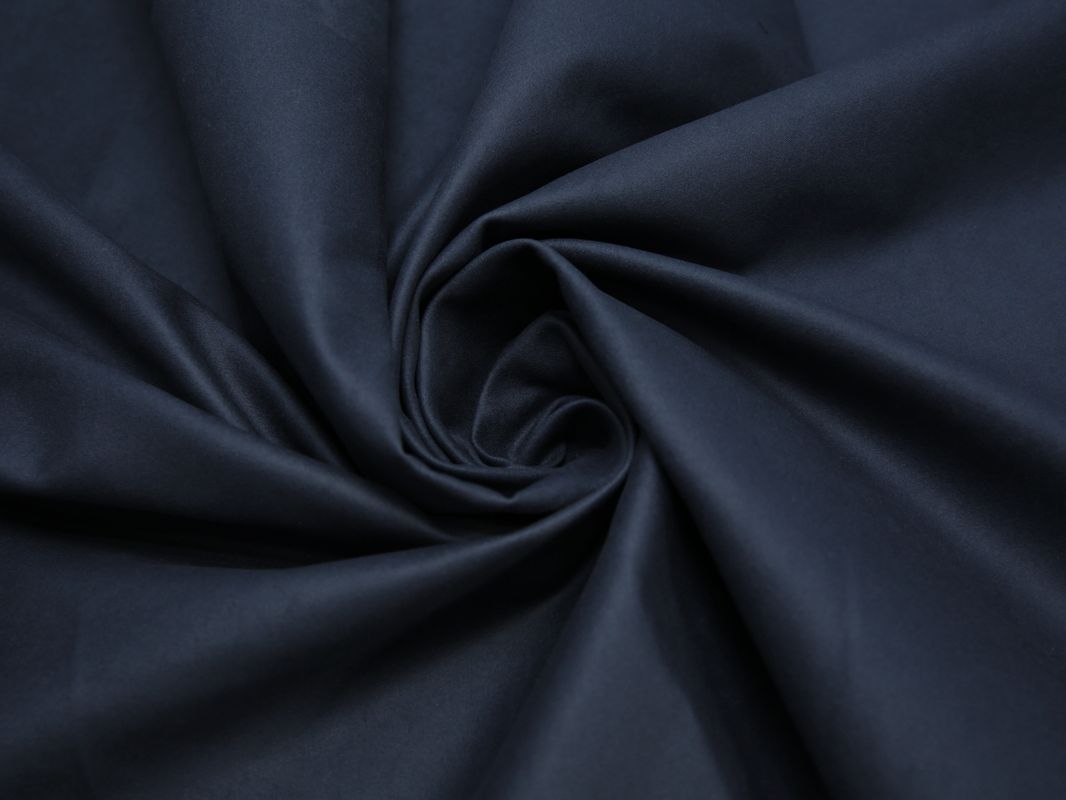 Костюмная ткань хлопковая темно-серая - фото 4