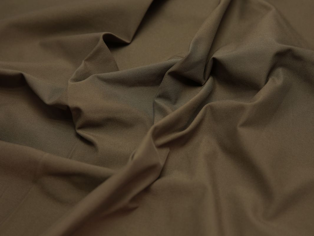 Костюмная ткань стрейч коричневая - фото 5