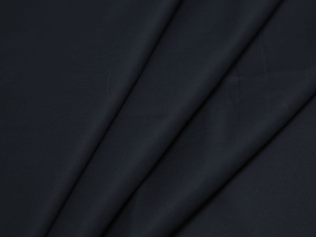 Костюмная ткань темно-синего цвета - фото 3