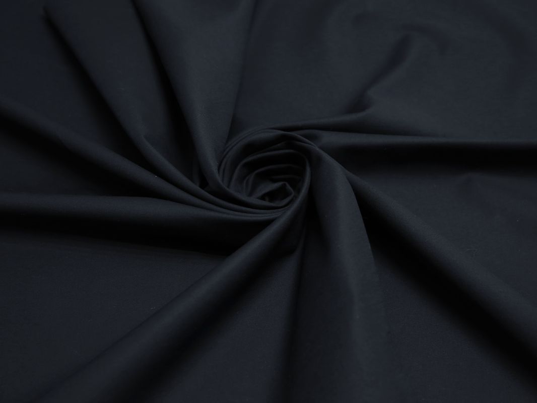 Костюмная ткань темно-синего цвета - фото 4