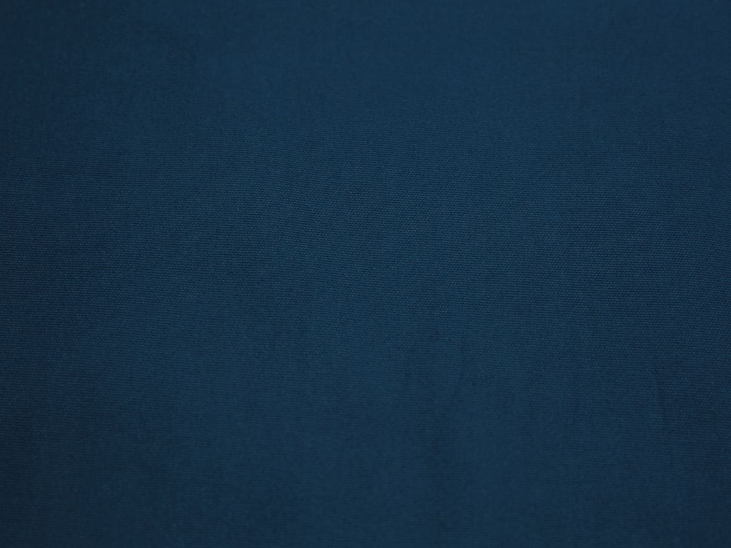 Костюмная ткань хлопковая синяя - фото 2