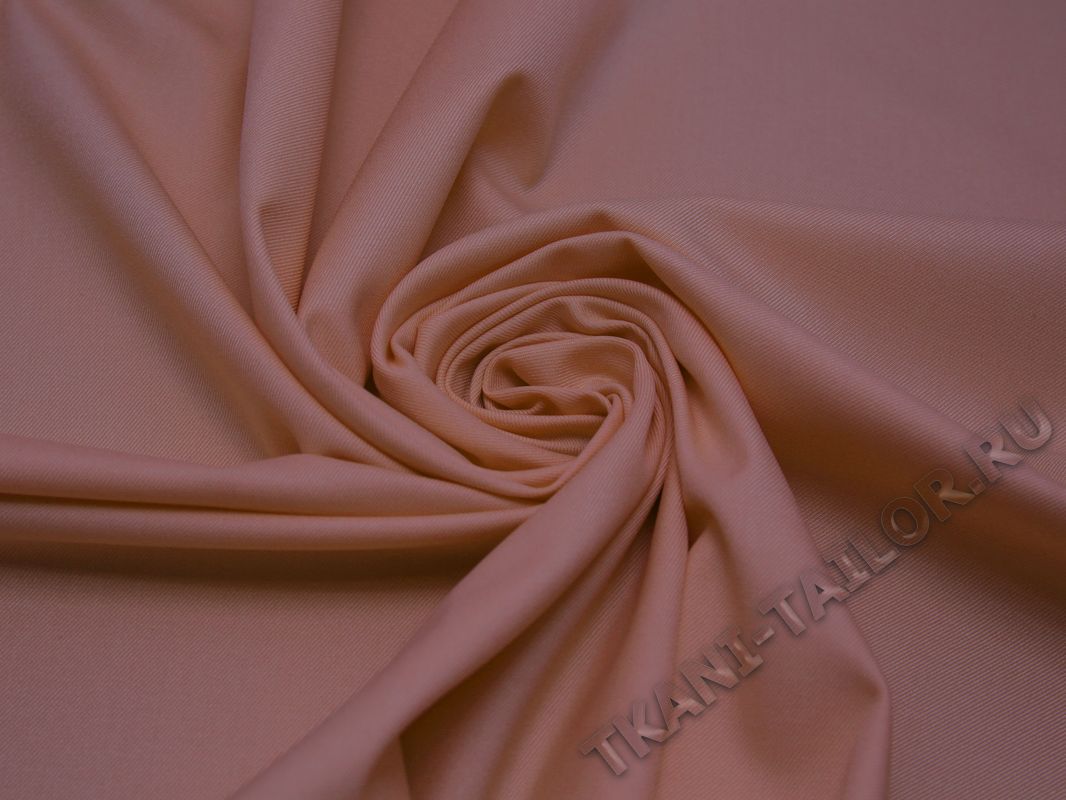 Плательная ткань персиковая - фото 4
