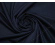 Плательная ткань тонкая темно-синего цвета
