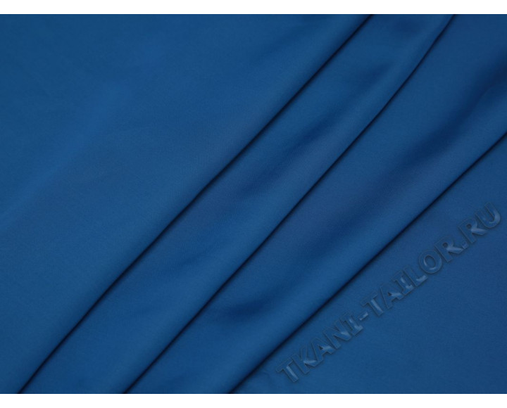 Плательная ткань вискозная голубая