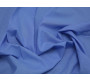 Рубашечная ткань хлопковая голубая в рубчик